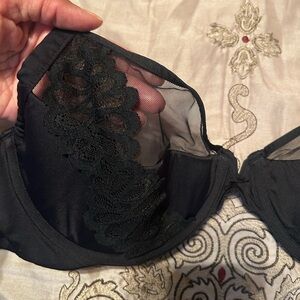 Fenty Elegant Black Lace Bra 38D